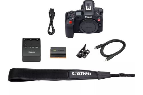Caméra vidéo plein format Canon EOS R5 C nu noir
